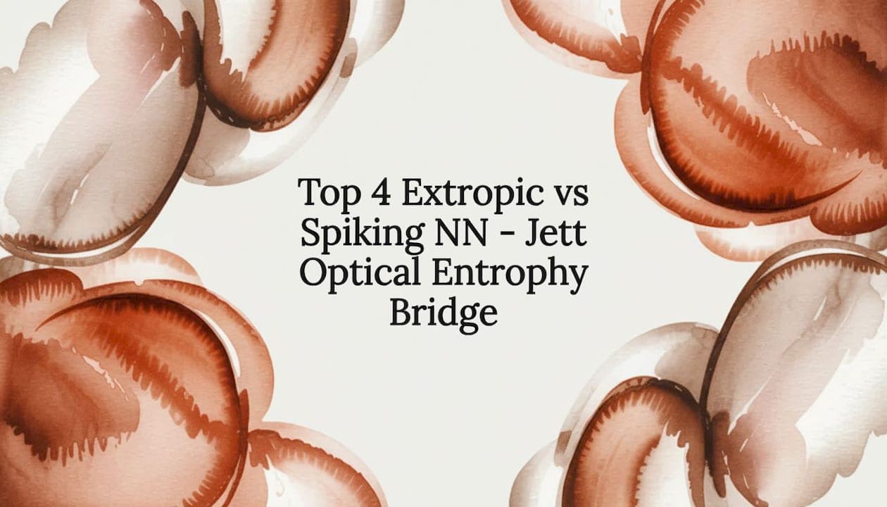 Top 4 Extropic vs Spiking NN - Jett Optical Entrophy Bridge